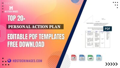 Top 20+ Personal Action Plan   Editable PDF Templates Free Download