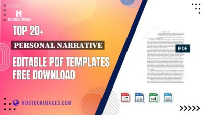 Top 20+ Personal Narrative Editable PDF Templates Free Download