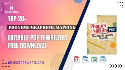 Top 20+ Phoneme-grapheme Mapping   Editable PDF Templates Free Download