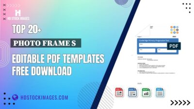 Top 20+ Photo Frame S   Editable PDF Templates Free Download