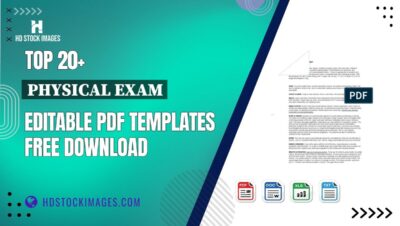 Top 20+ Physical Exam Editable PDF Templates Free Download