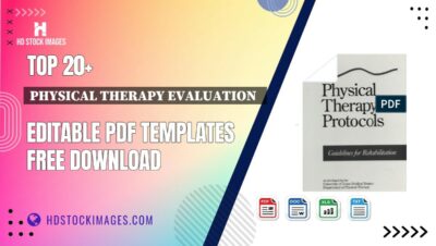 Top 20+ Physical Therapy Evaluation   Editable PDF Templates Free Download