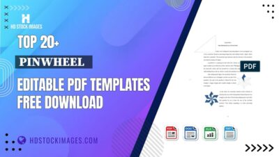 Top 20+ Pinwheel   Editable PDF Templates Free Download