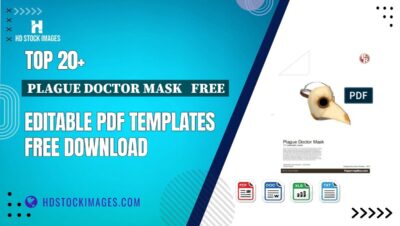 Top 20+ Plague Doctor Mask   Free Editable PDF Templates Free Download