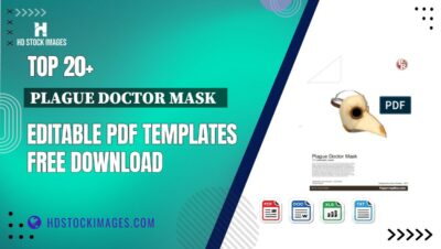 Top 20+ Plague Doctor Mask   Editable PDF Templates Free Download