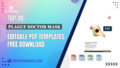 Top 20+ Plague Doctor Mask Editable PDF Templates Free Download