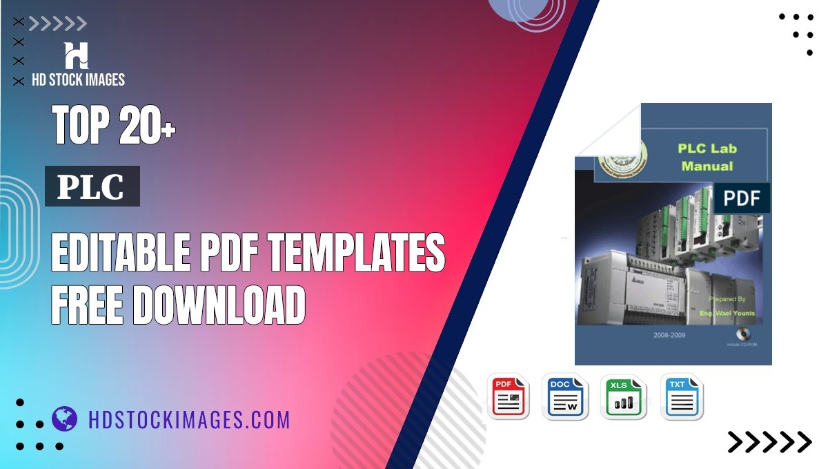 Top 20+ Plc  Editable PDF Templates Free Download