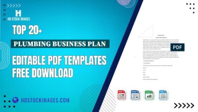 Top 20+ Plumbing Business Plan  Editable PDF Templates Free Download