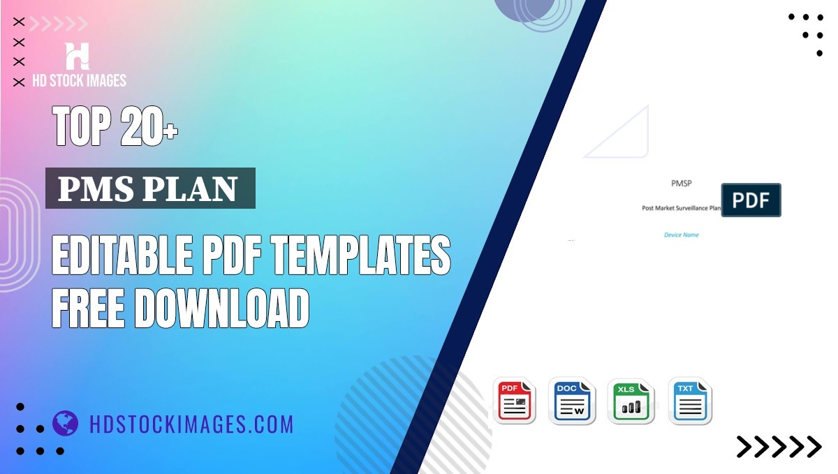 Top 20+ Pms Plan  Editable PDF Templates Free Download