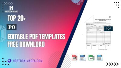 Top 20+ Po Editable PDF Templates Free Download