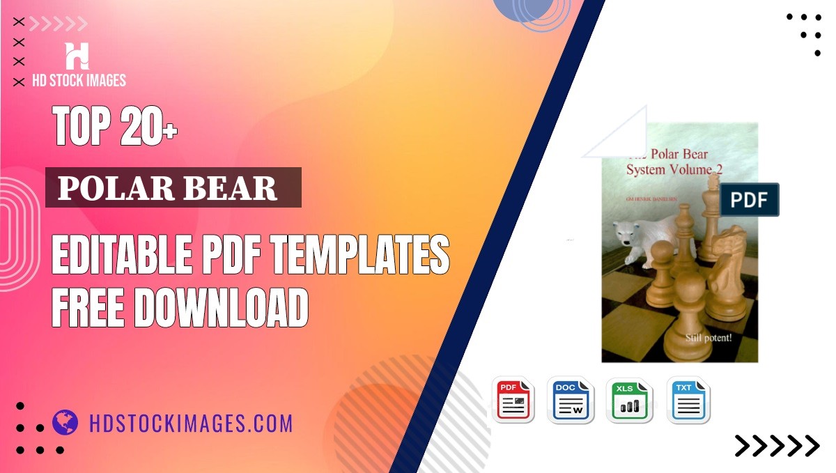 Top 20+ Polar Bear   Editable PDF Templates Free Download