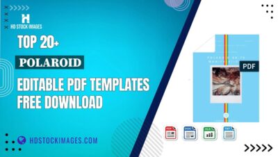 Top 20+ Polaroid Editable PDF Templates Free Download