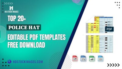 Top 20+ Police Hat Editable PDF Templates Free Download