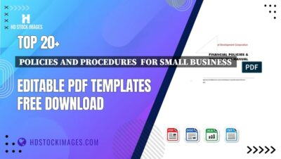 Top 20+ Policies And Procedures  For Small Business  Editable PDF Templates Free Download