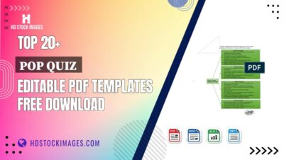 Top 20+ Pop Quiz Editable PDF Templates Free Download