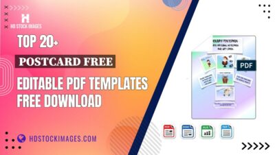 Top 20+ Postcard Free Editable PDF Templates Free Download