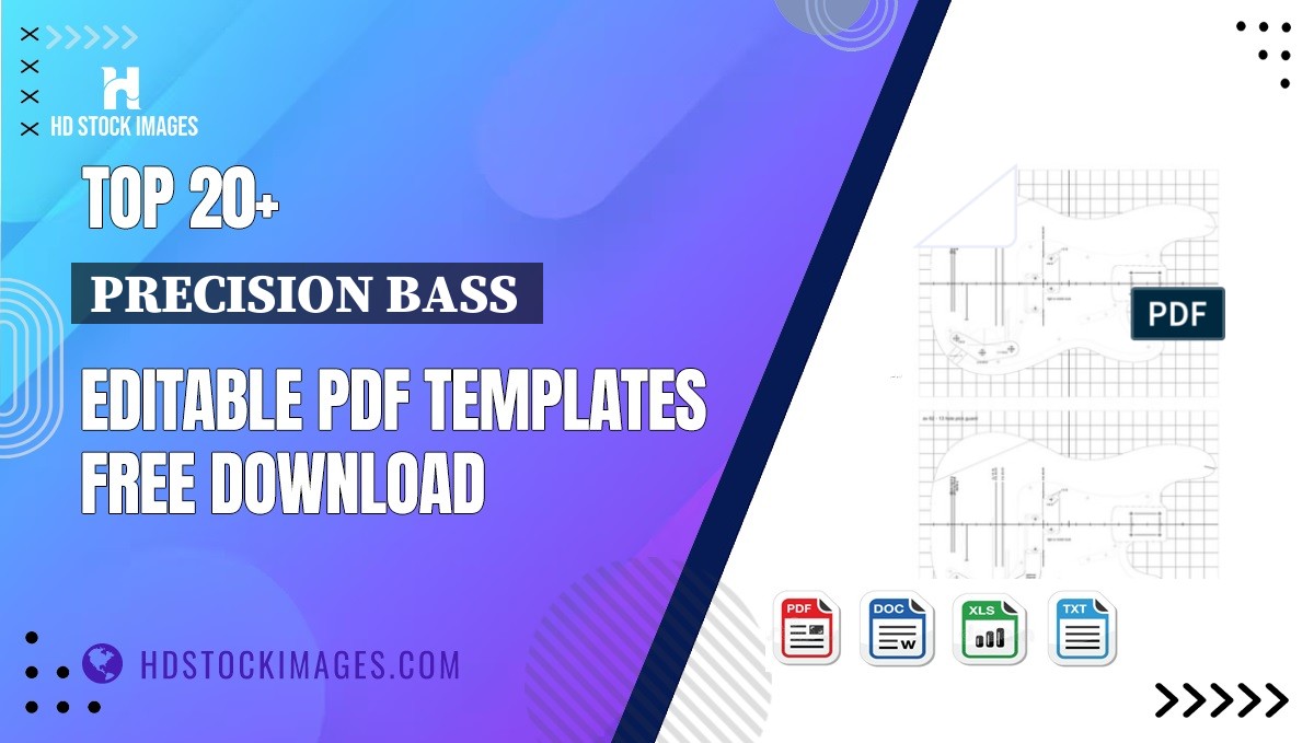 Top 20+ Precision Bass  Editable PDF Templates Free Download