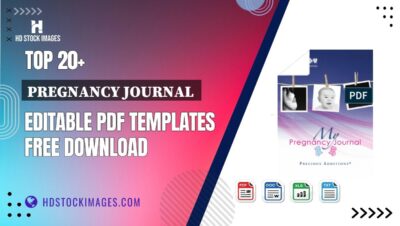 Top 20+ Pregnancy Journal  Editable PDF Templates Free Download