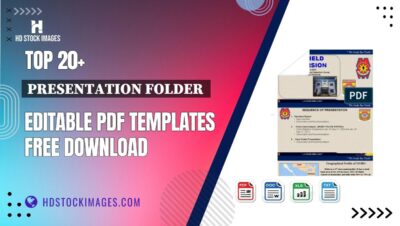 Top 20+ Presentation Folder  Editable PDF Templates Free Download