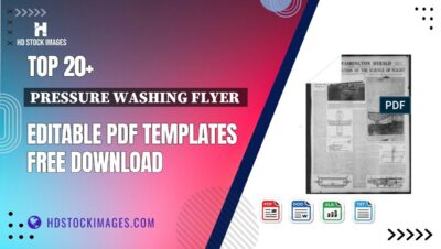 Top 20+ Pressure Washing Flyer  Editable PDF Templates Free Download