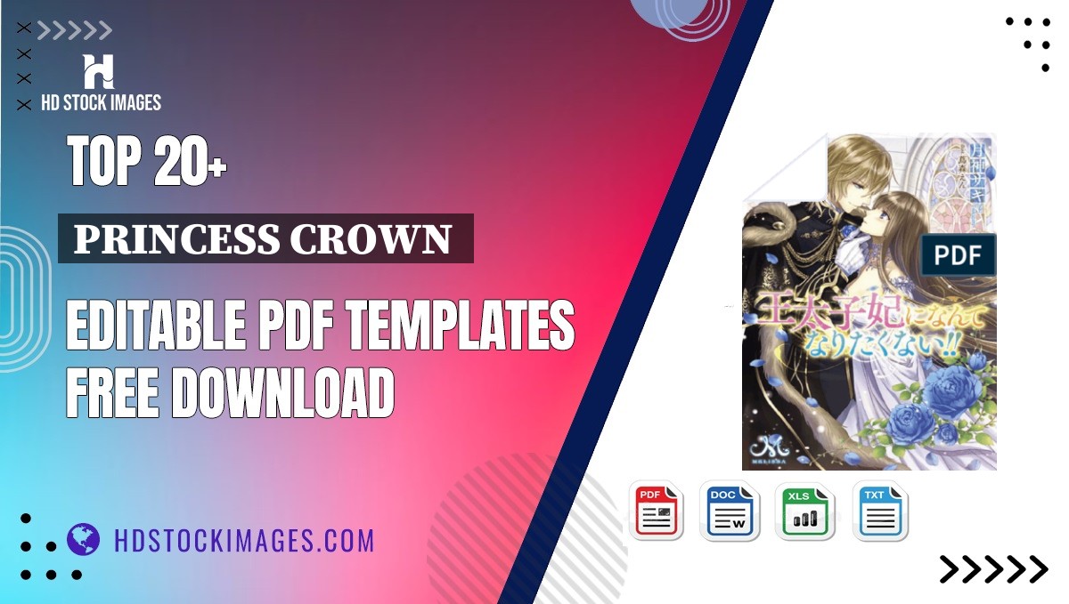 Top 20+ Princess Crown  Editable PDF Templates Free Download