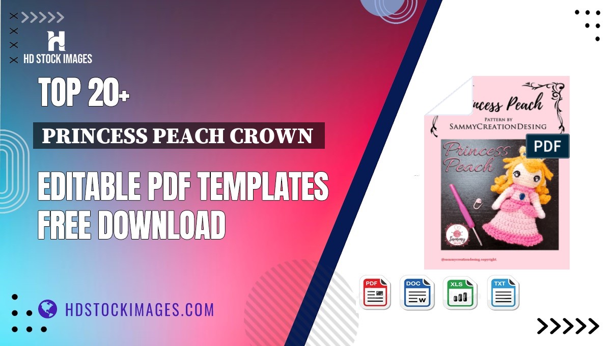 Top 20+ Princess Peach Crown  Editable PDF Templates Free Download