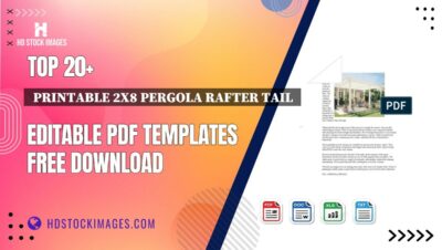 Top 20+  Printable 2x8 Pergola Rafter Tail  Editable PDF Templates Free Download