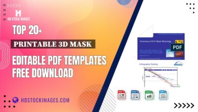 Top 20+ Printable 3d Mask  Editable PDF Templates Free Download