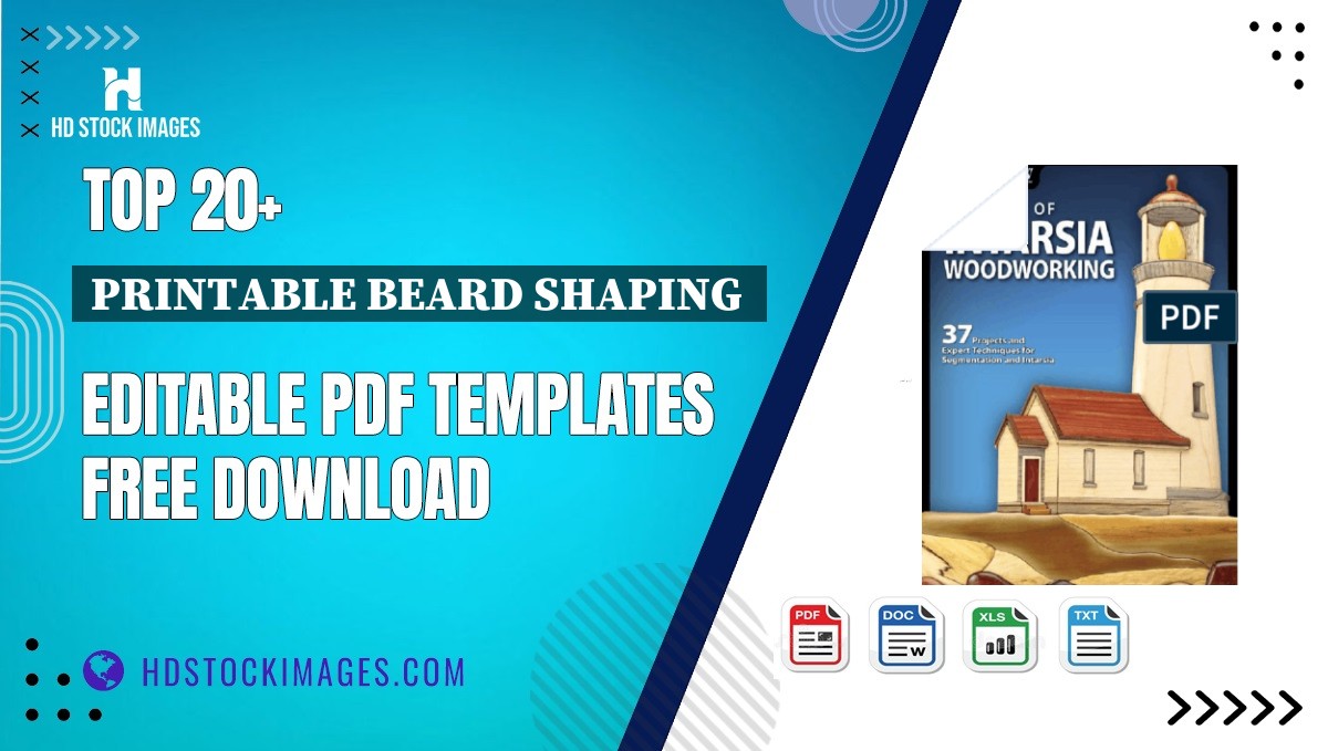 Top 20+ Printable Beard Shaping  Editable PDF Templates Free Download