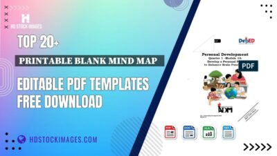 Top 20+ Printable Blank Mind Map   Editable PDF Templates Free Download