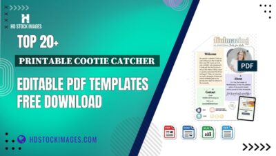Top 20+ Printable Cootie Catcher Editable PDF Templates Free Download