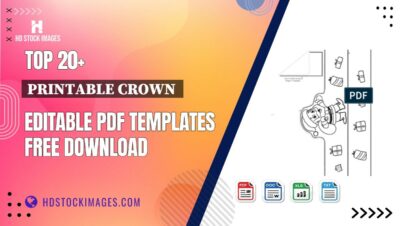 Top 20+ Printable Crown  Editable PDF Templates Free Download