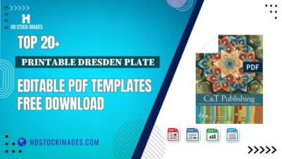 Top 20+  Printable Dresden Plate  Editable PDF Templates Free Download