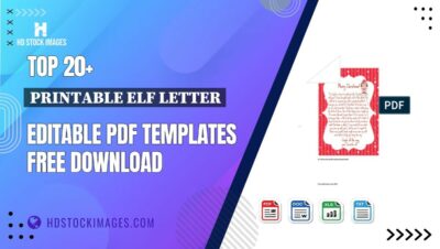 Top 20+ Printable Elf Letter Editable PDF Templates Free Download