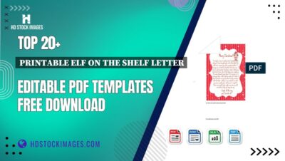 Top 20+ Printable Elf On The Shelf Letter Editable PDF Templates Free Download