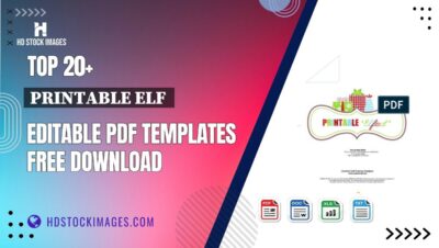 Top 20+ Printable Elf Editable PDF Templates Free Download
