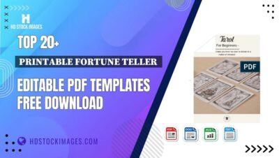Top 20+ Printable Fortune Teller Editable PDF Templates Free Download