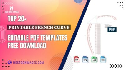 Top 20+ Printable French Curve Editable PDF Templates Free Download