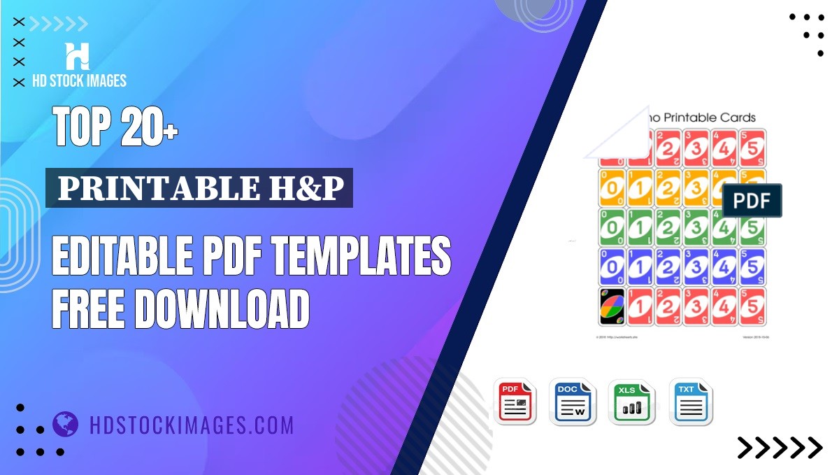 Top 20+ Printable H&p Editable PDF Templates Free Download