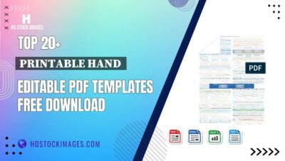 Top 20+ Printable Hand Editable PDF Templates Free Download