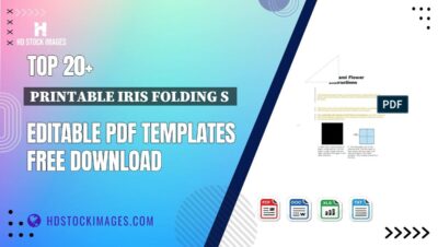 Top 20+ Printable Iris Folding S  Editable PDF Templates Free Download