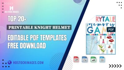 Top 20+ Printable Knight Helmet Editable PDF Templates Free Download