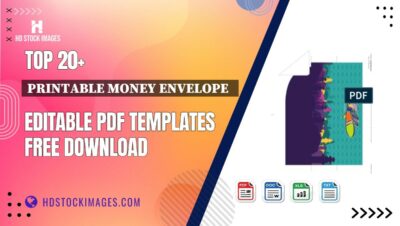 Top 20+ Printable Money Envelope   Editable PDF Templates Free Download