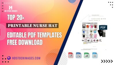 Top 20+ Printable Nurse Hat Editable PDF Templates Free Download