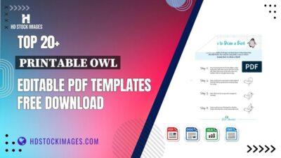 Top 20+ Printable Owl Editable PDF Templates Free Download