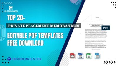 Top 20+ Private Placement Memorandum Editable PDF Templates Free Download