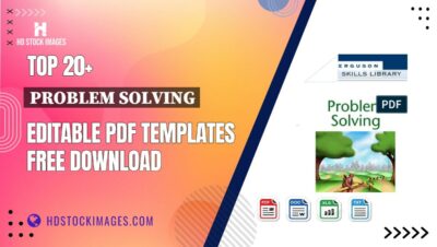 Top 20+ Problem Solving Editable PDF Templates Free Download