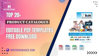 Top 20+ Product Catalogue Editable PDF Templates Free Download