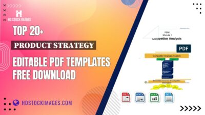 Top 20+ Product Strategy Editable PDF Templates Free Download