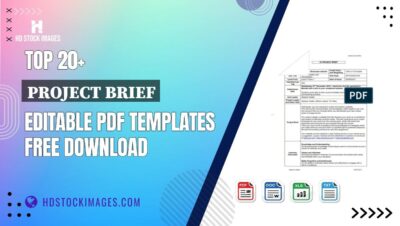 Top 20+ Project Brief Editable PDF Templates Free Download